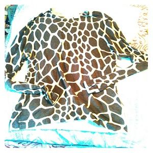 👚 animal print Isaac Sweater top